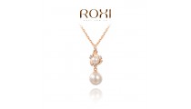 Позолоченное ожерелье "Gold and Pearl"