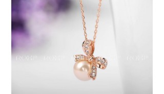 Ожерелья - Позолоченное ожерельe Pearl