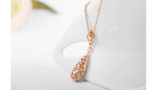 Ожерелья - Позолоченное ожерелье Ornate Gold