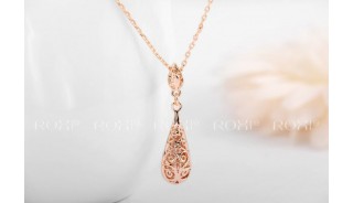 Ожерелья - Позолоченное ожерелье Ornate Gold
