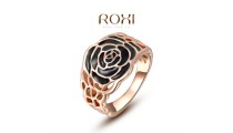 Позолоченное кольцо "Rose"